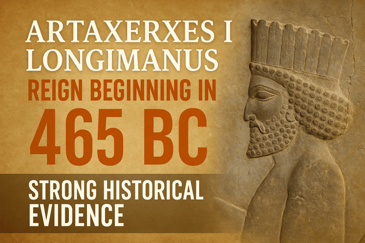 Artaxerxes I's Reign: Confirming 465 BC as the Start Date